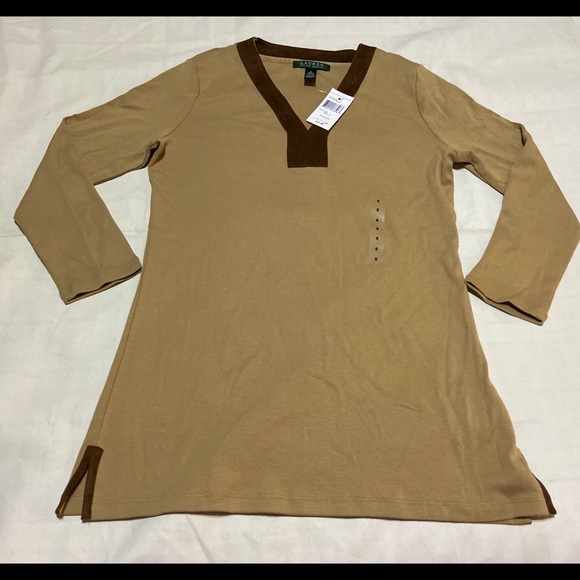 Lauren Ralph Lauren Tops - LAUREN RALPH LAUREN, Women’s V-neck Tunic Lauren Ralph Lauren Tops - LAUREN RALPH LAUREN, Women’s V-neck Tunic